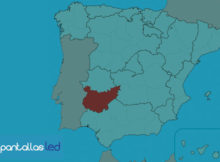pantallas lLED en Badajoz